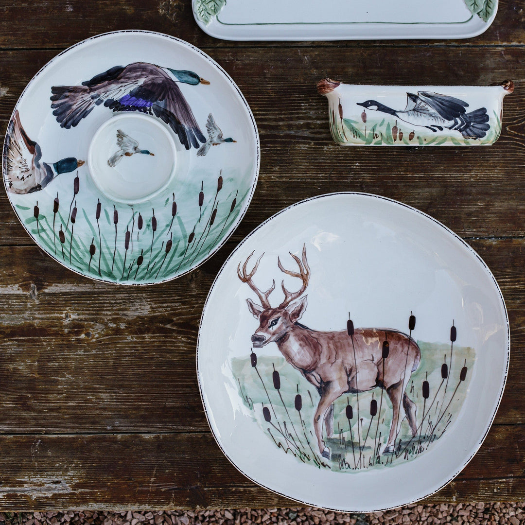 Wildlife Deer Large Bowl