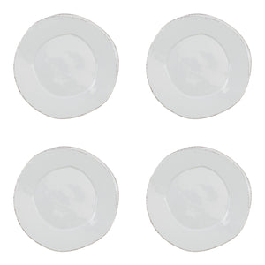 Lastra Light Gray European Dinner Plate - Set of 4