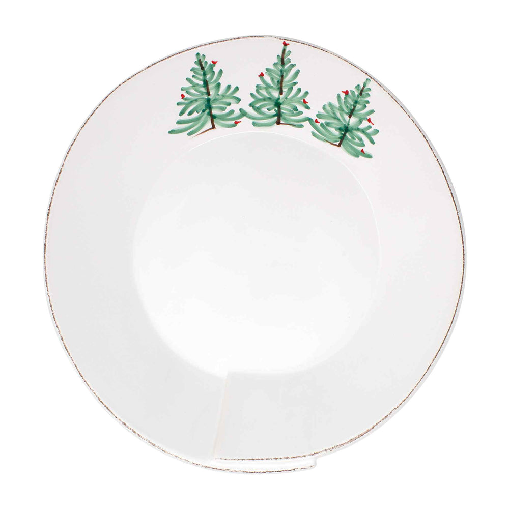 Lastra Holiday Large Shallow Serving Bowl Alternate View1