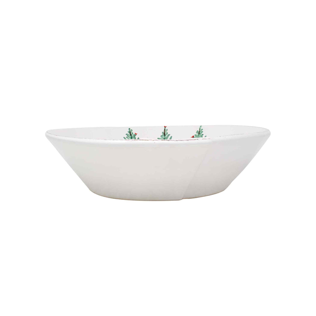 Lastra Holiday Medium Shallow Serving Bowl Alternate View1