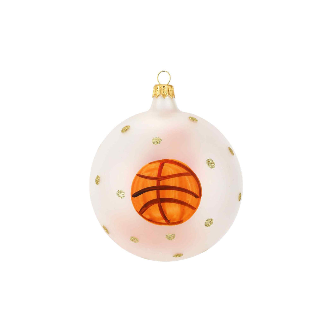 Old St. Nick Basketball Ornament Alternate View1