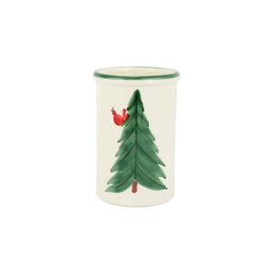 Old St. Nick Utensil Holder w/ Carrots Alternate View1