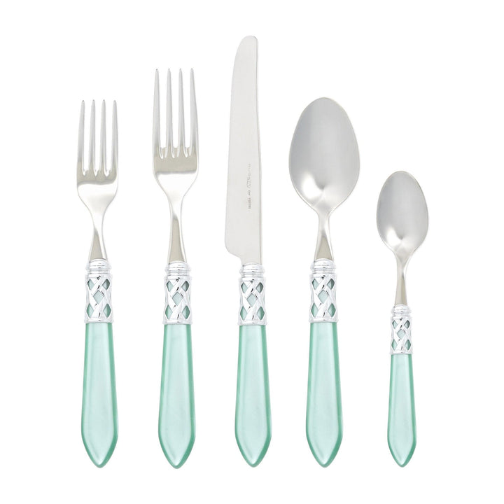 Aladdin Brilliant Aqua Five-piece Place Setting by VIETRI