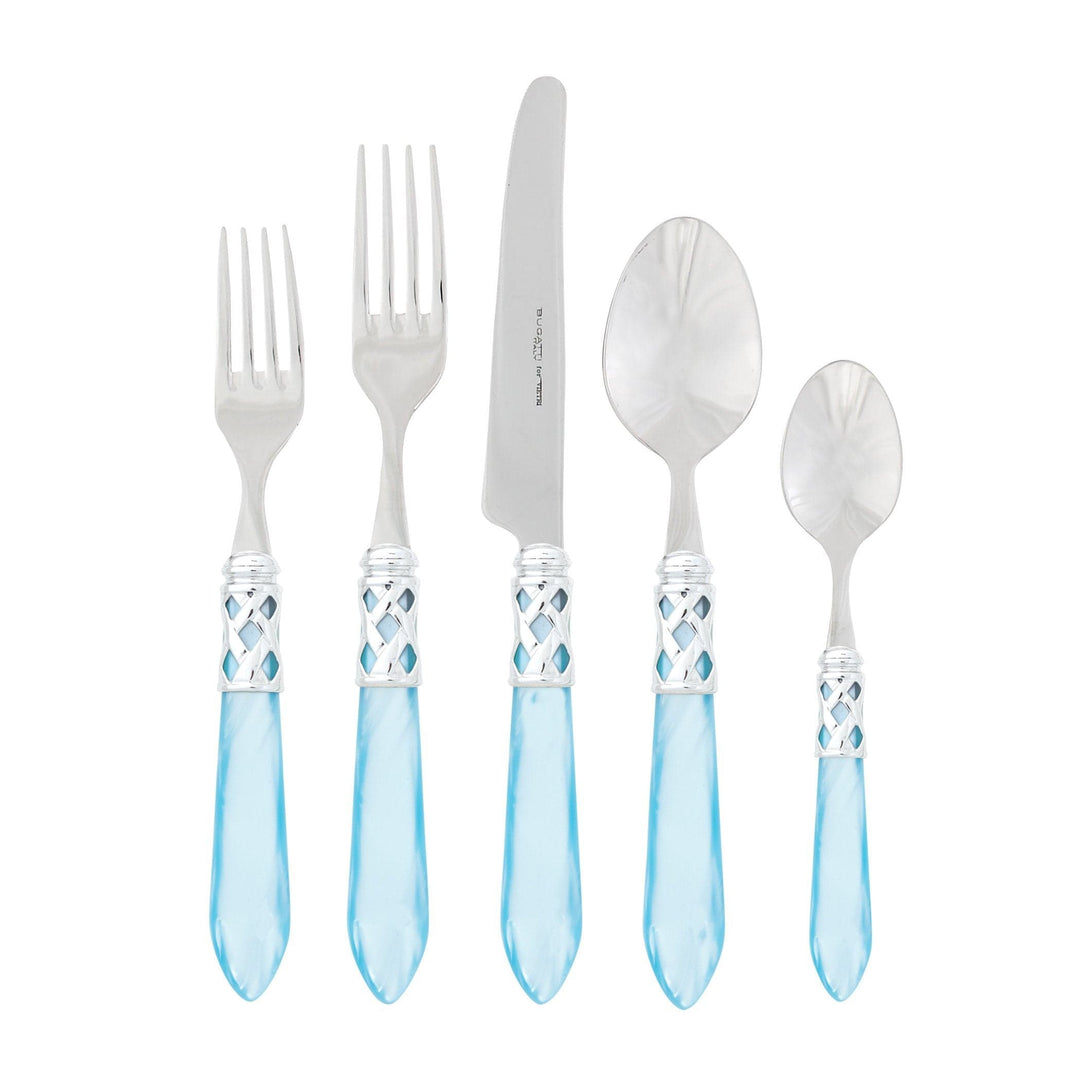 Aladdin Light Blue Brilliant Five-piece Place Setting by VIETRI