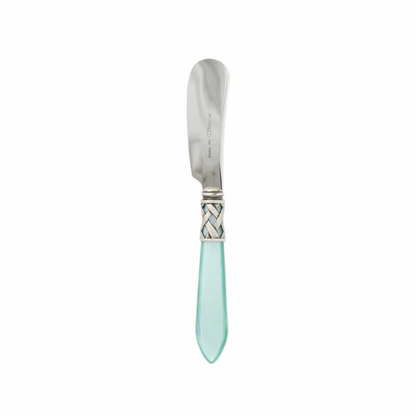 Aladdin Antique Aqua Small Spreader by VIETRI