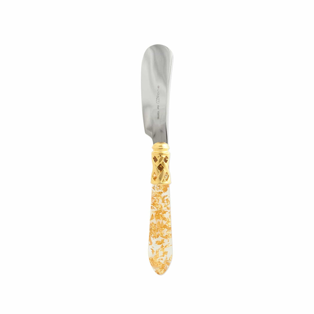 Aladdin Brilliant Gold Fleck Small Spreader by VIETRI