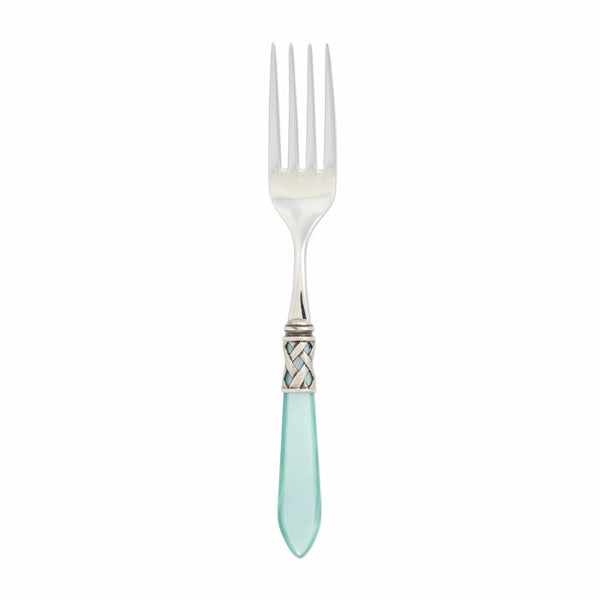 Aladdin Antique Aqua Serving Fork by VIETRI