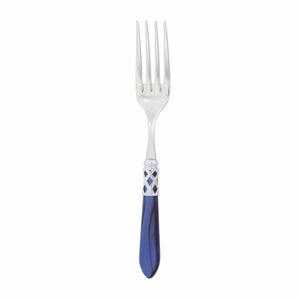 Aladdin Brilliant Blue Serving Fork by VIETRI