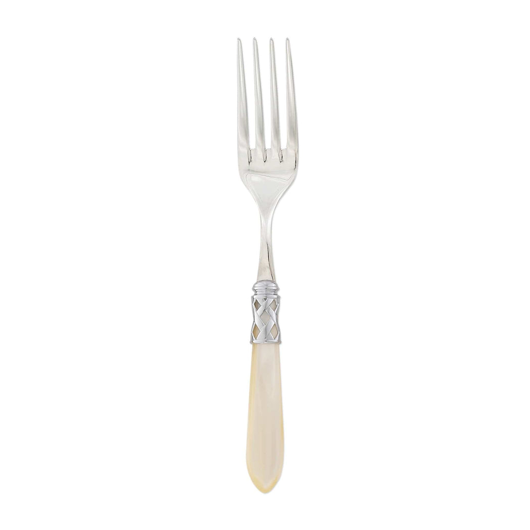 Aladdin Brilliant Ivory Serving Fork by VIETRI