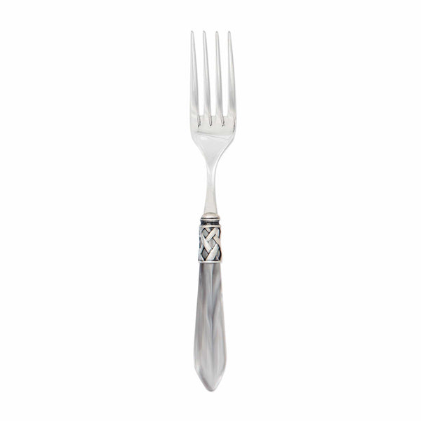 Aladdin Antique Light Gray Serving Fork by VIETRI