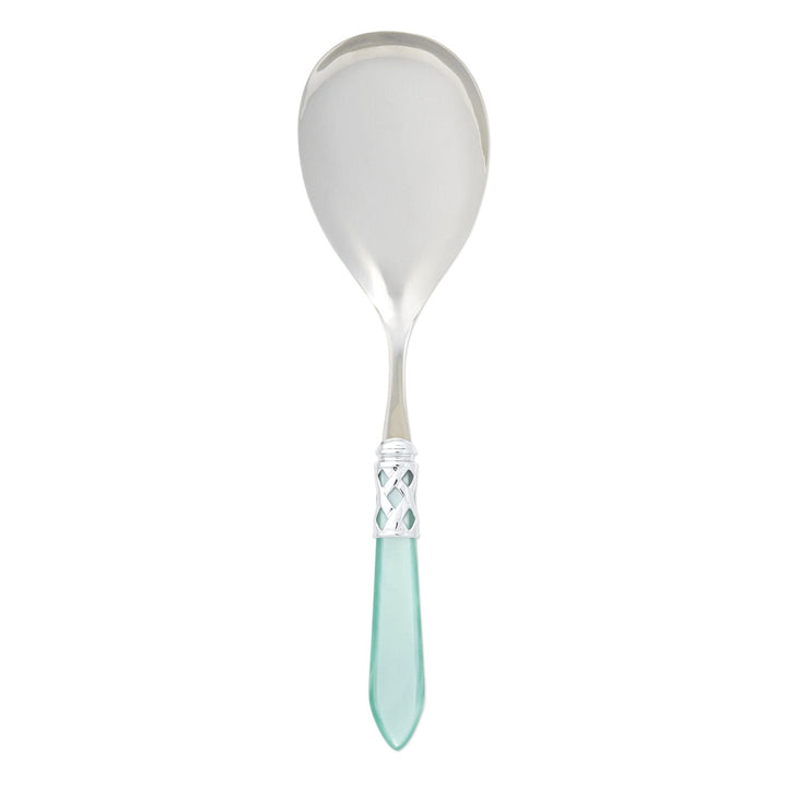 Aladdin Brilliant Aqua Serving Spoon by VIETRI