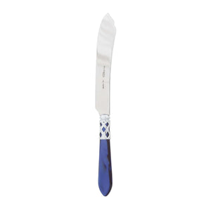 Aladdin Brilliant Blue Cake Knife by VIETRI