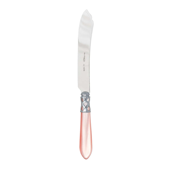 Aladdin Brilliant Light Pink Cake Knife by VIETRI