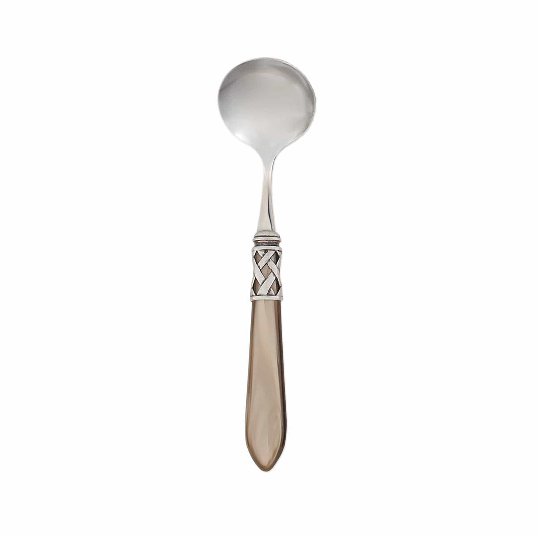 Aladdin Antique Taupe Sauce Ladle by VIETRI