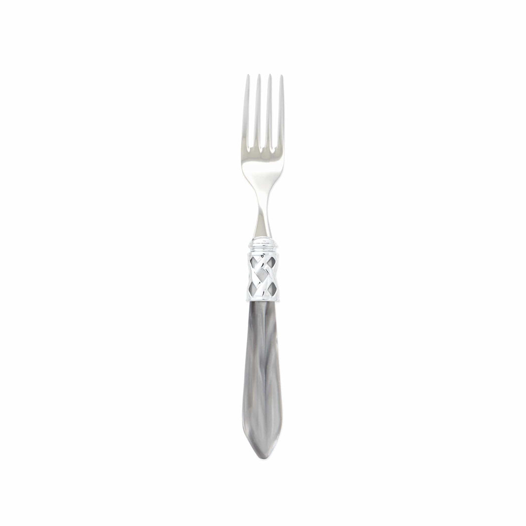 Aladdin Brilliant Light Gray Salad Fork by VIETRI