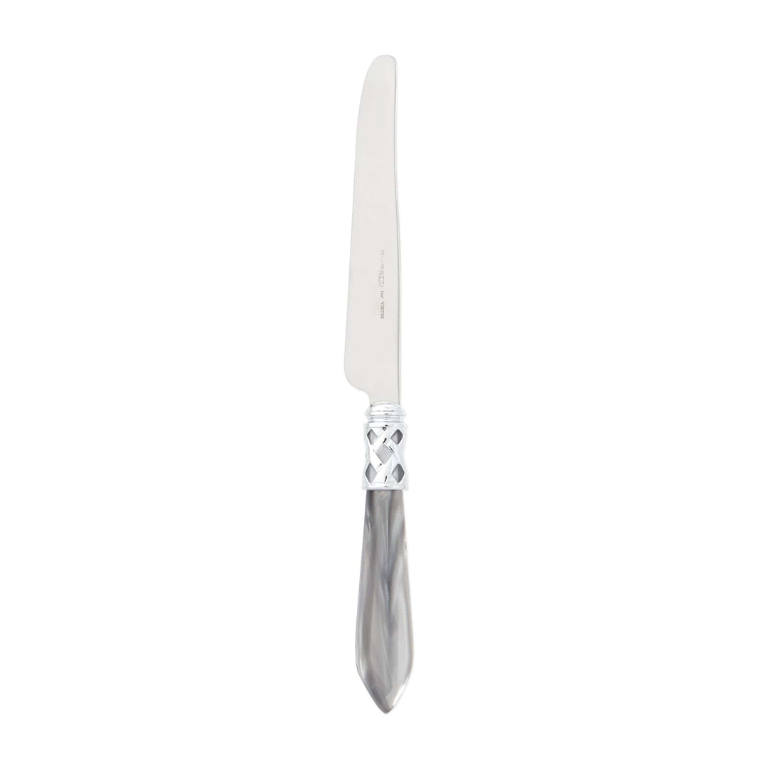 Aladdin Brilliant Light Gray Place Knife by VIETRI