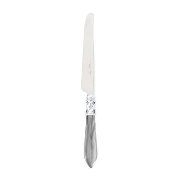 Aladdin Brilliant Light Gray Place Knife by VIETRI