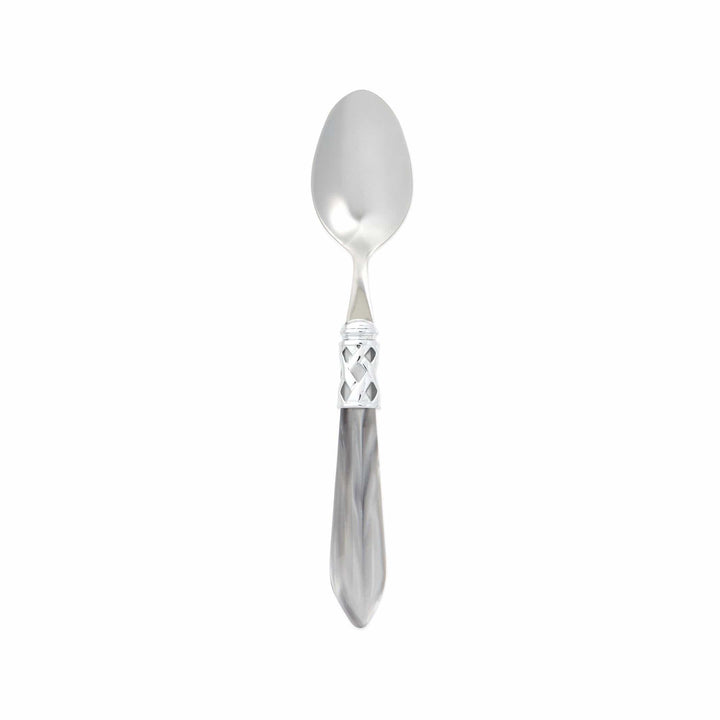 Aladdin Brilliant Light Gray Place Spoon by VIETRI