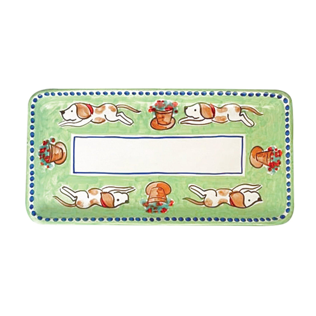 Campagna Cane Rectangular Platter