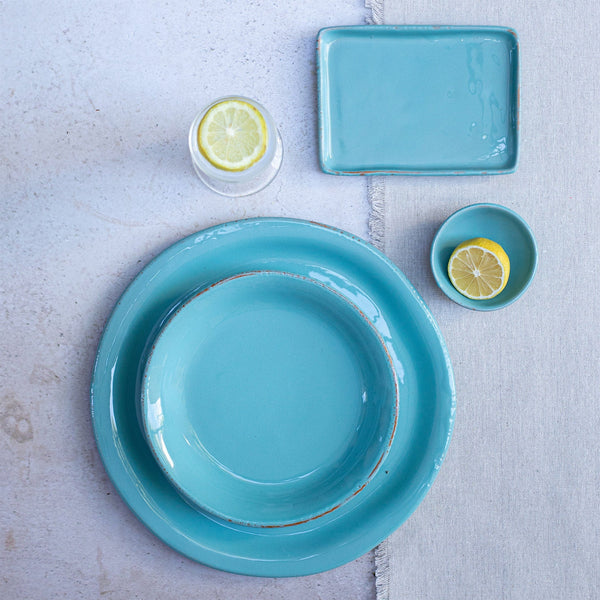 Cucina Fresca Turquoise Dipping Bowl