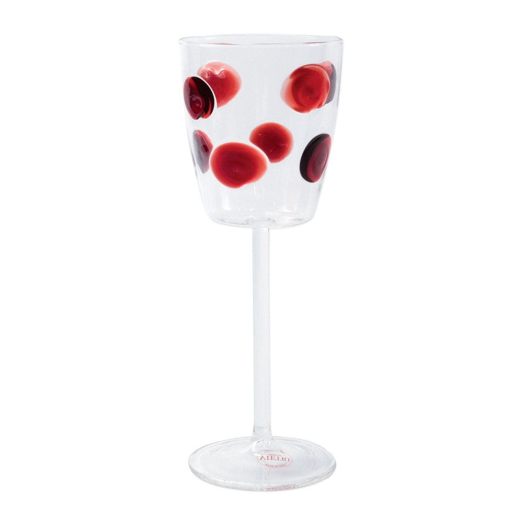 Drop Wine Glass by VIETRI