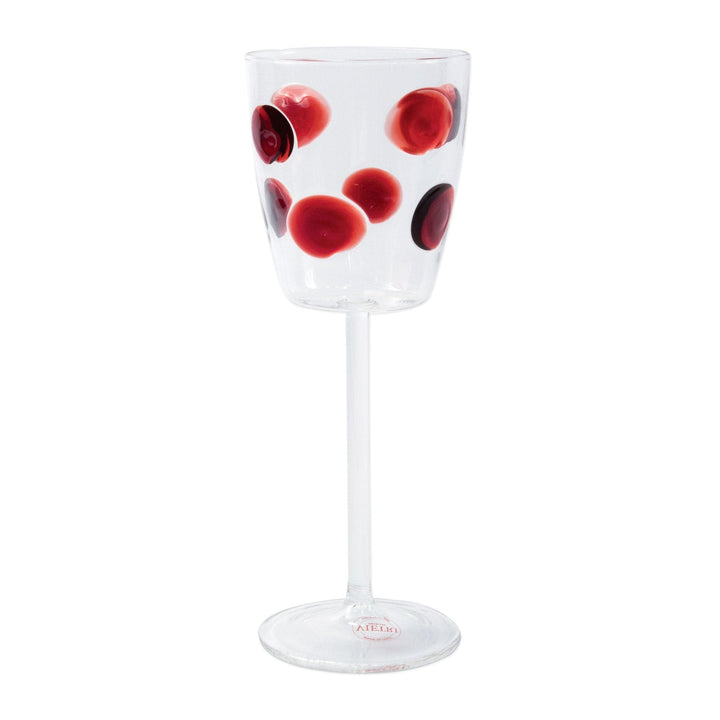 Drop Wine Glass by VIETRI