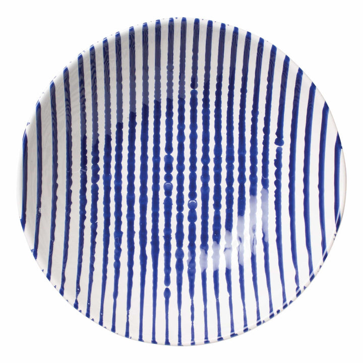 Stripe Medium Serving Bowl by VIETRI