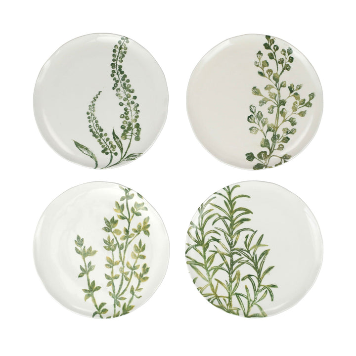 Fauna Flora Assorted Salad Plates - Set of 4