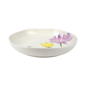 Fiori di Campo Round Shallow Bowl