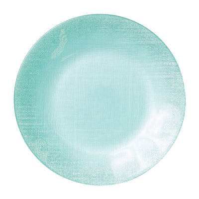 Glitter Glass Aqua Service Plate/Charger by VIETRI