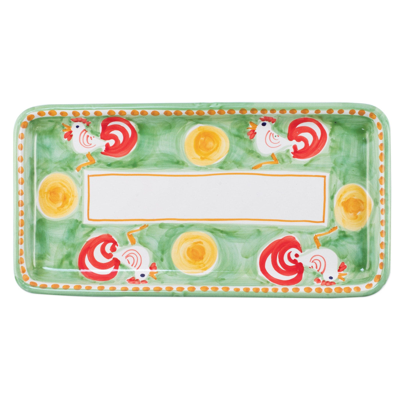 Campagna Gallina Rectangular Platter by VIETRI