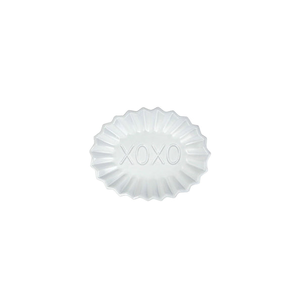 Incanto Pleated XOXO Plate