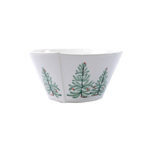 Lastra Holiday Medium Stacking Serving Bowl by VIETRI