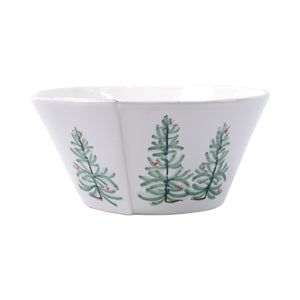 Lastra Holiday Large Stacking Serving Bowl by VIETRI