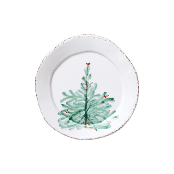 Lastra Holiday Canape Plate by VIETRI