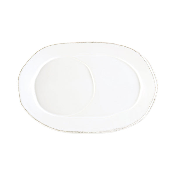 Lastra Oval Tray by VIETRI