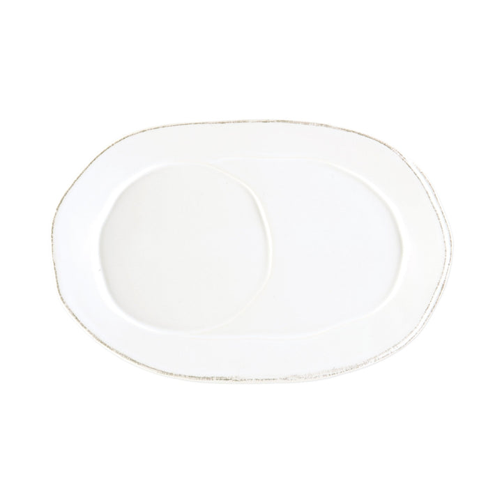 Lastra Oval Tray by VIETRI