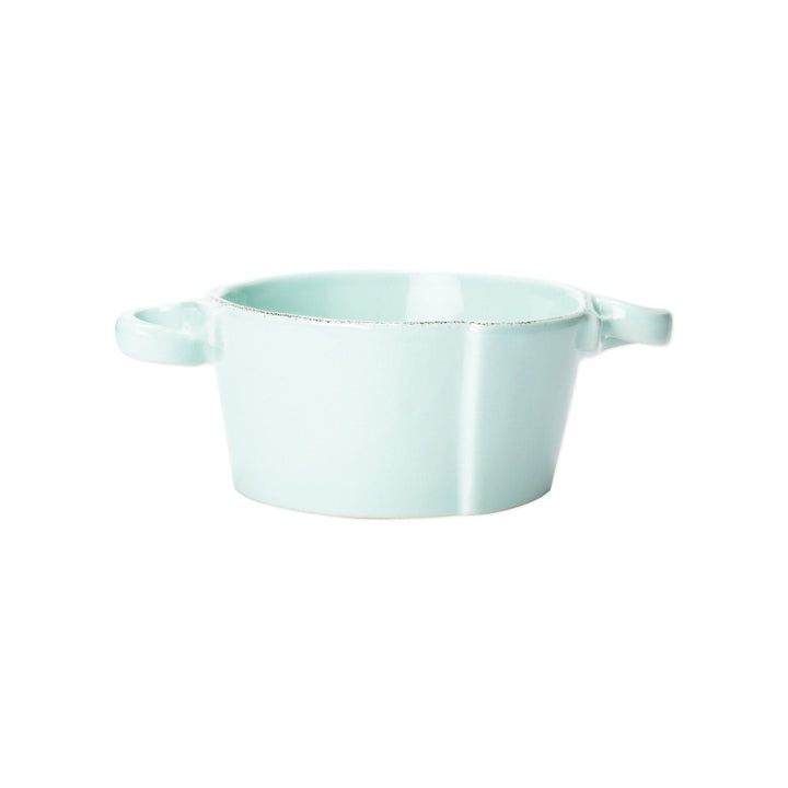 Lastra Small Handled Bowl by VIETRI