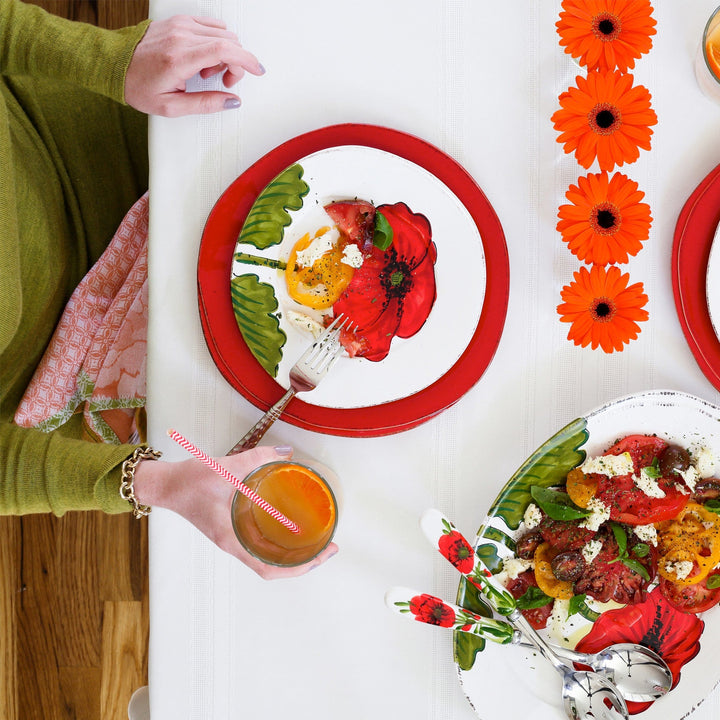 Lastra Poppy Salad Plate