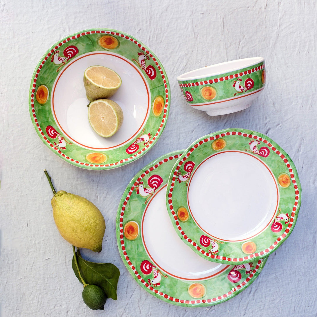 Melamine Campagna Gallina Dinner Plate