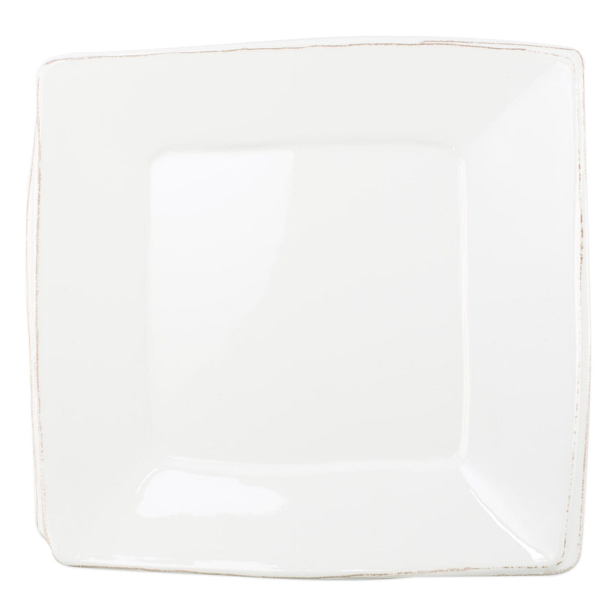 Melamine Lastra White Square Platter by VIETRI