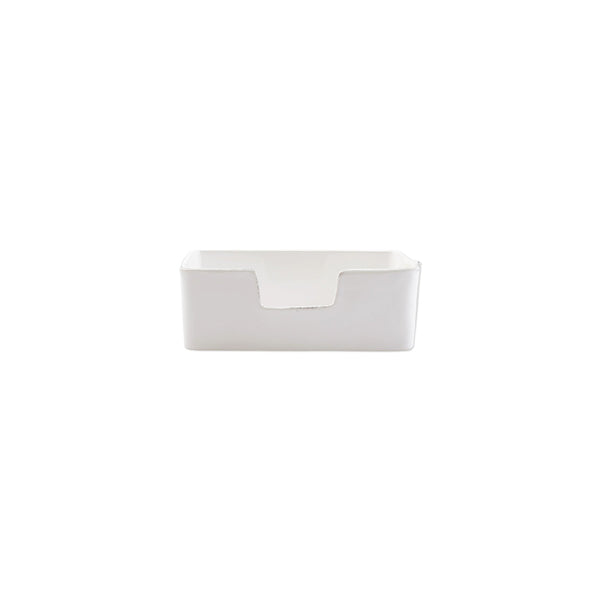 Melamine Lastra White Guest Towel Holder