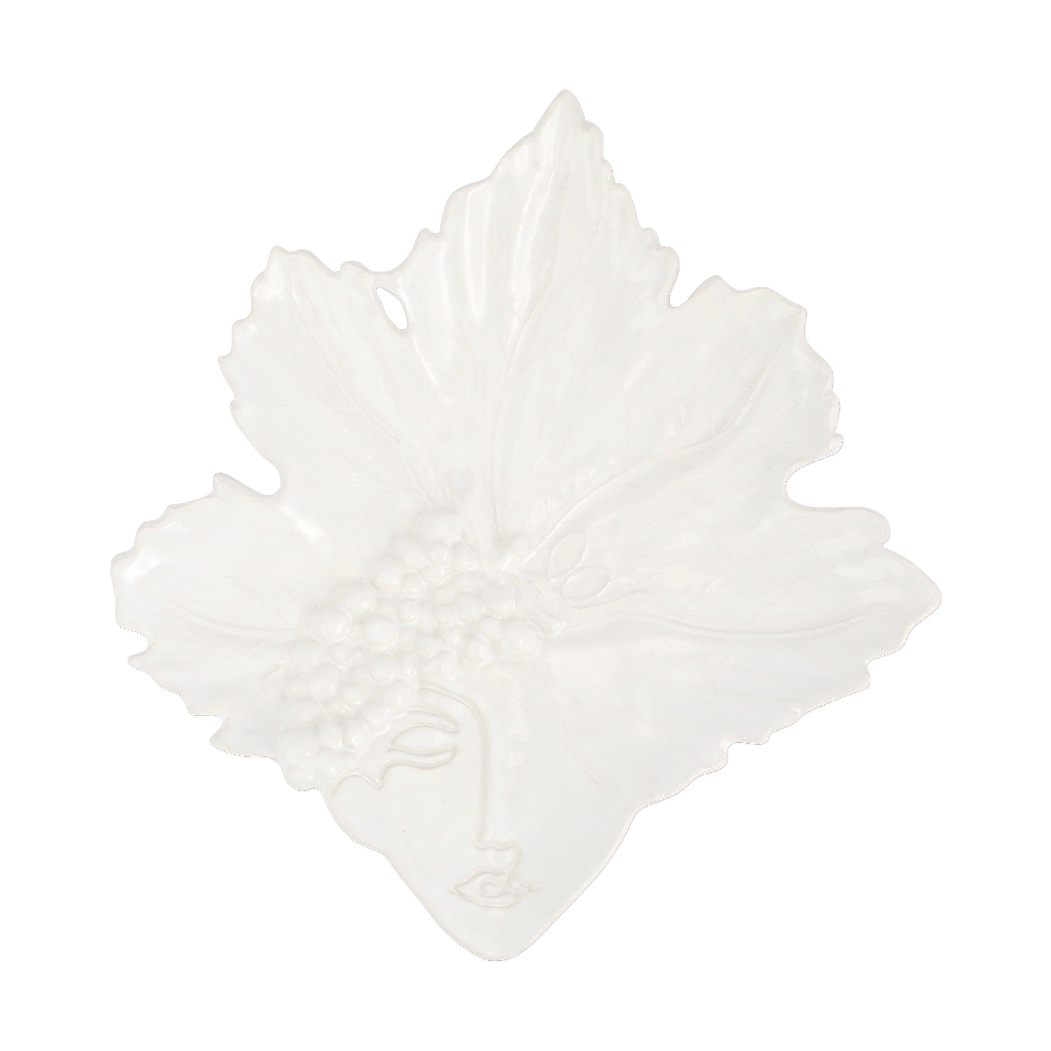 Modi Grape Leaf Wall Plate – VIETRI