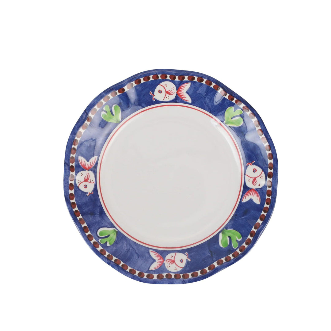 Melamine Campagna Pesce Salad Plate