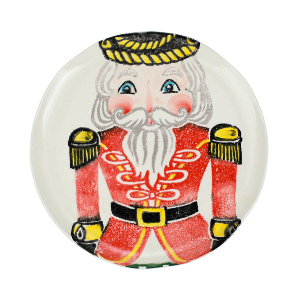 Nutcrackers Red Dinner Plate