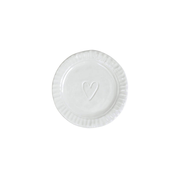 Pietra Serena Heart Plate