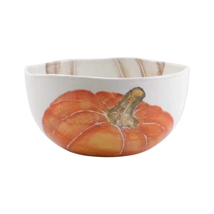 Pumpkins Deep Serving Bowl by VIETRI