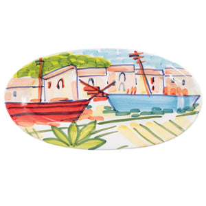 Portofino Small Oval Platter by VIETRI