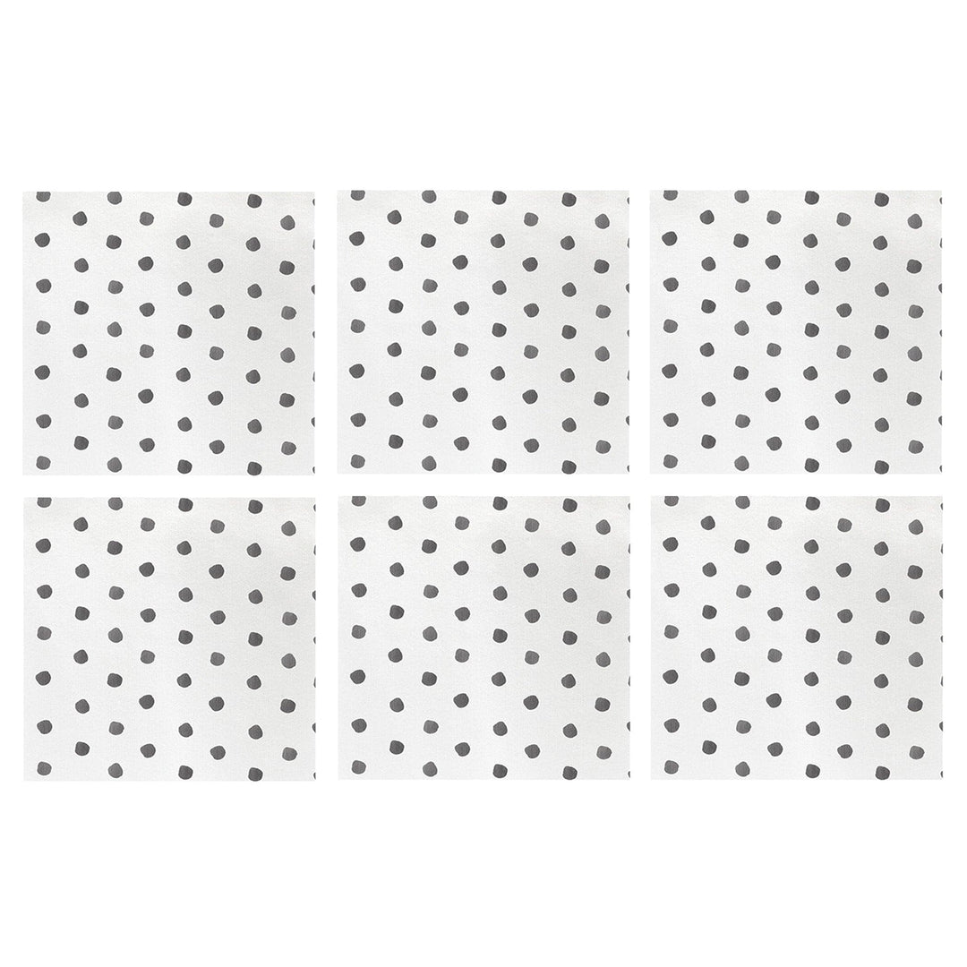 Papersoft Napkins Dot Cocktail Napkins (Pack of 20) - Set of 6