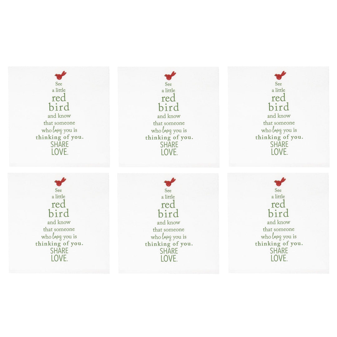 Papersoft Napkins Holiday Tree Cocktail Napkins (Pack of 20) - Set of 6